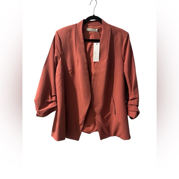 bishop + young Terracotta Blazer - Picture 5 of 9